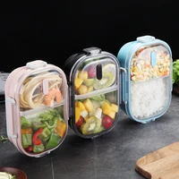 

Best Selling Product Portable Food Container Storage Box Student Bento Lunch Box Stainless Steel with Compartment