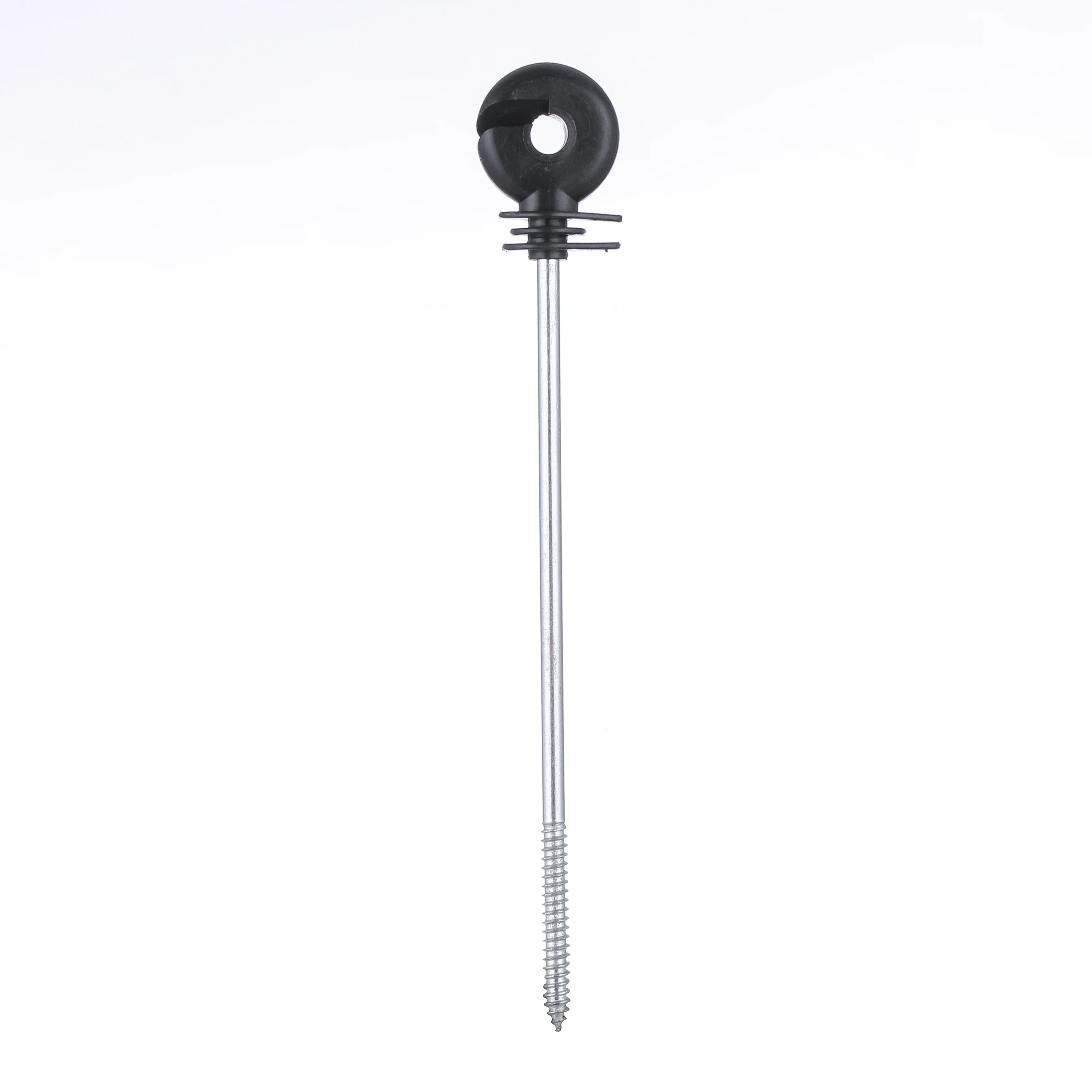 

Fence ring insulator manufacturer screw-in offset insulator/INS010, Black