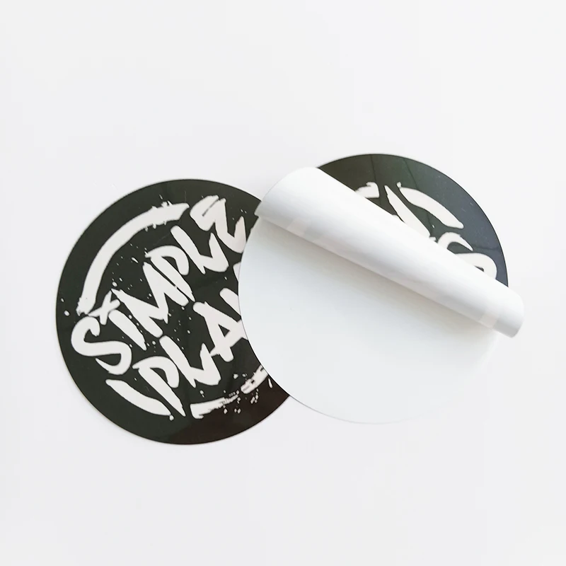 

Factory Direct Selling Custom Vinyl Logo Label Stickers Adhesive Waterproof Custom Sticker Label With Logo Printing