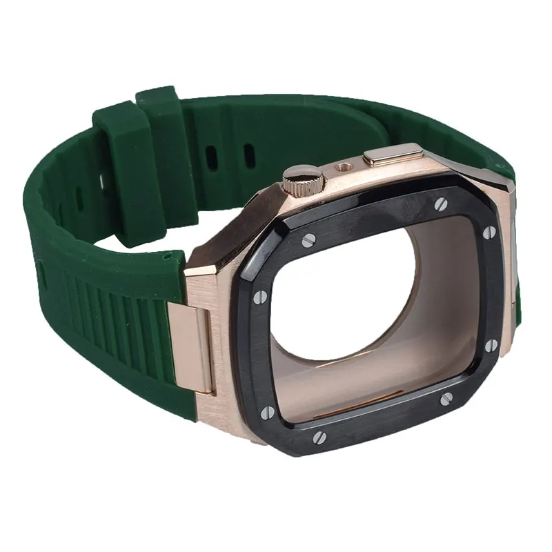 

Factory Price Luxury 45mm 44mm Metal Watch Case For Iwatch Modification