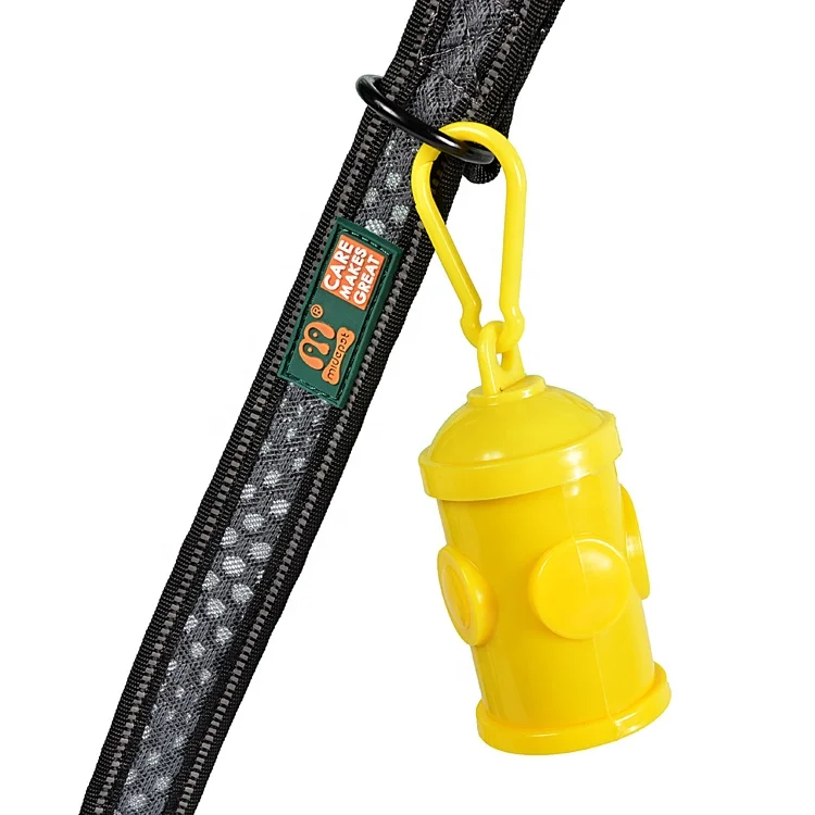 

Midepet pet supplies dispenser dog waste bag custom dog poop bag holder fashion dog poop bags, Blue,yellow,black,red,green