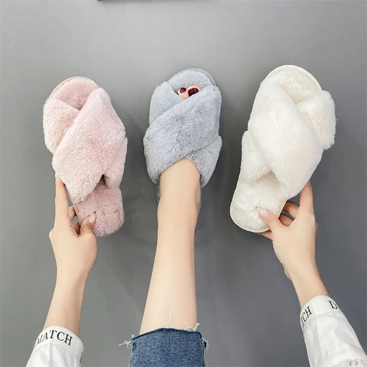 D11712 2021 autumn new style fashion casual comfort solid color flat heeled women's home fluffy slippers, Black/pink/beige/khaki/burgundy/gray
D11712 2021 autumn new style fashion casual comfort solid color flat heeled women's home fluffy slippers, Black/pink/beige/khaki/burgundy/gray