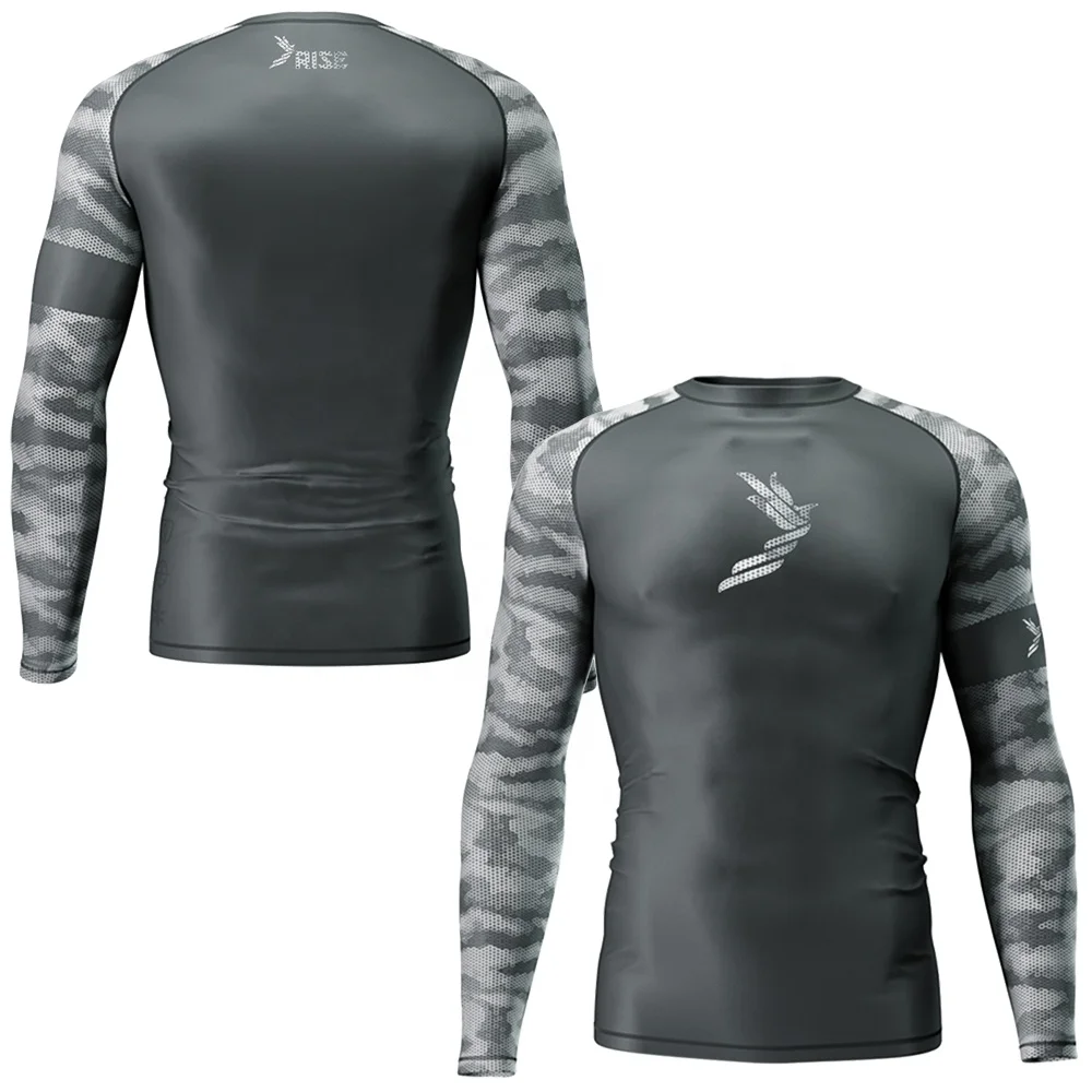 

White jiu jitsu long sleeve rashguard rash guard bjj sport, Available for all colors