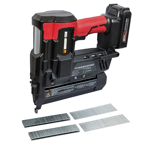
Safe Efficient 60 Nails/Min Cordless Nailer,Professional Electricity Nail Gun Nailer 
