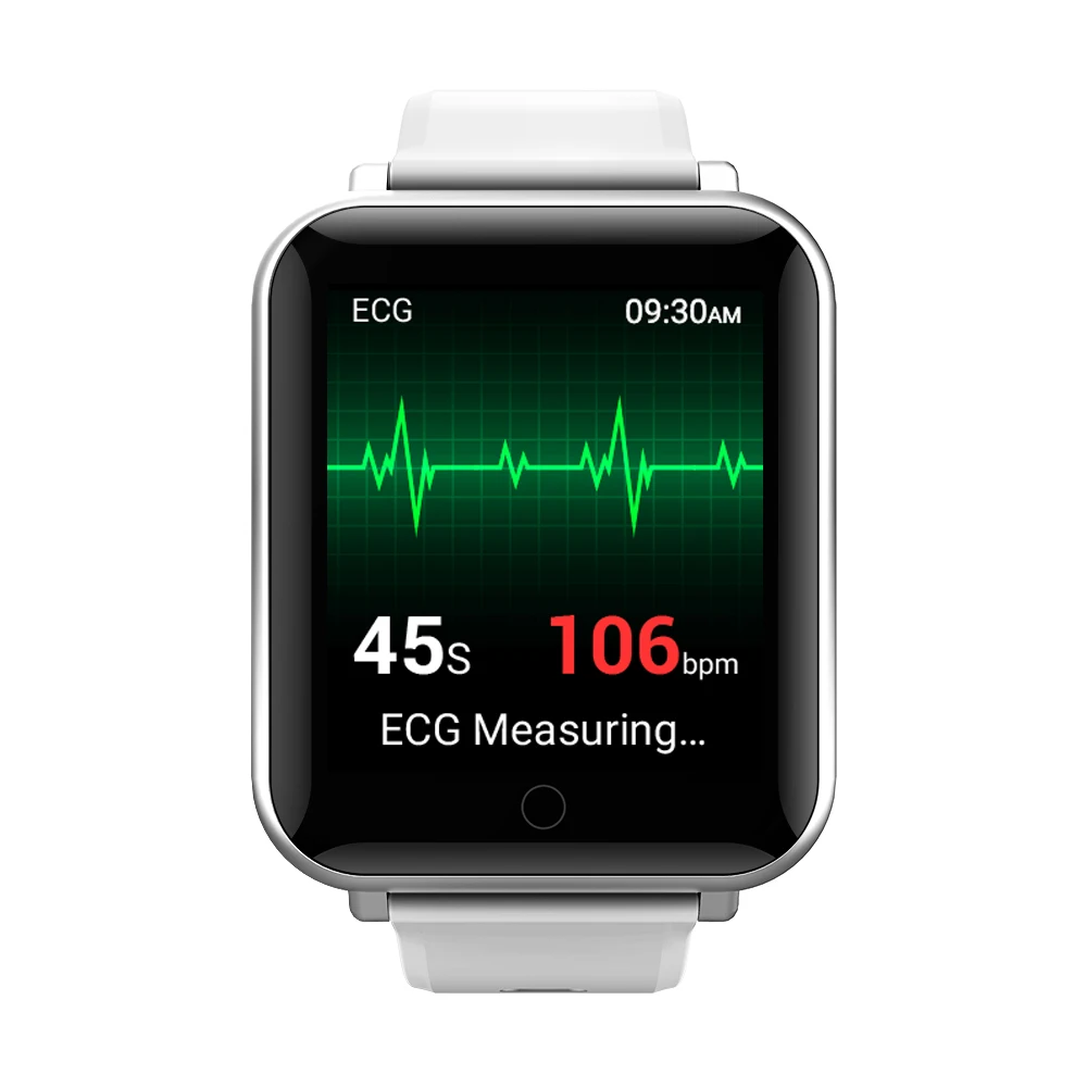 

2025E ECG Temperature Hrv Spo2 Blood Pressure Monitor Abnormal Heart Rate Alert Smart Watch