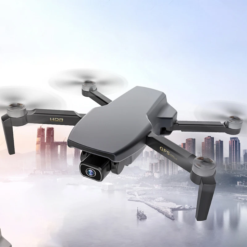 

10% OFF One Key Takeoff RC Quadcopter Mini GPS Drone Camara Headless GPS 720P 4K HD Dual Cameras Dron With APP Control