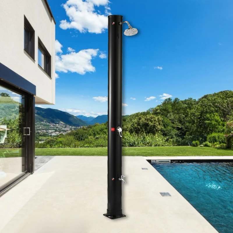 

New products outdoor solar shower column solar shower outdoor garden pool solar shower