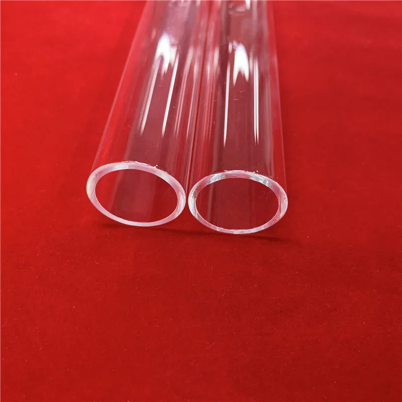 
acid resistence one end closed quartz glass tube  (62350428366)