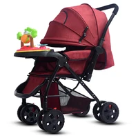 

Two way push model 8001 portable folding baby stroller