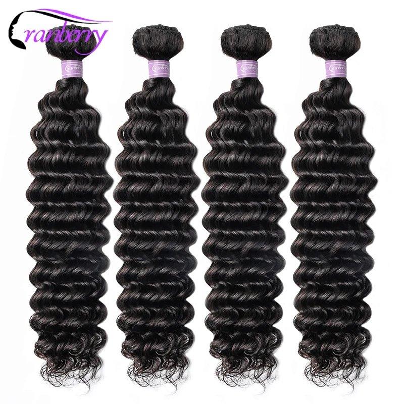 

Bulk raw unprocessed double drawn cuticle aligned extension weave virgin 100% Mongolian deep wave human hair bundles