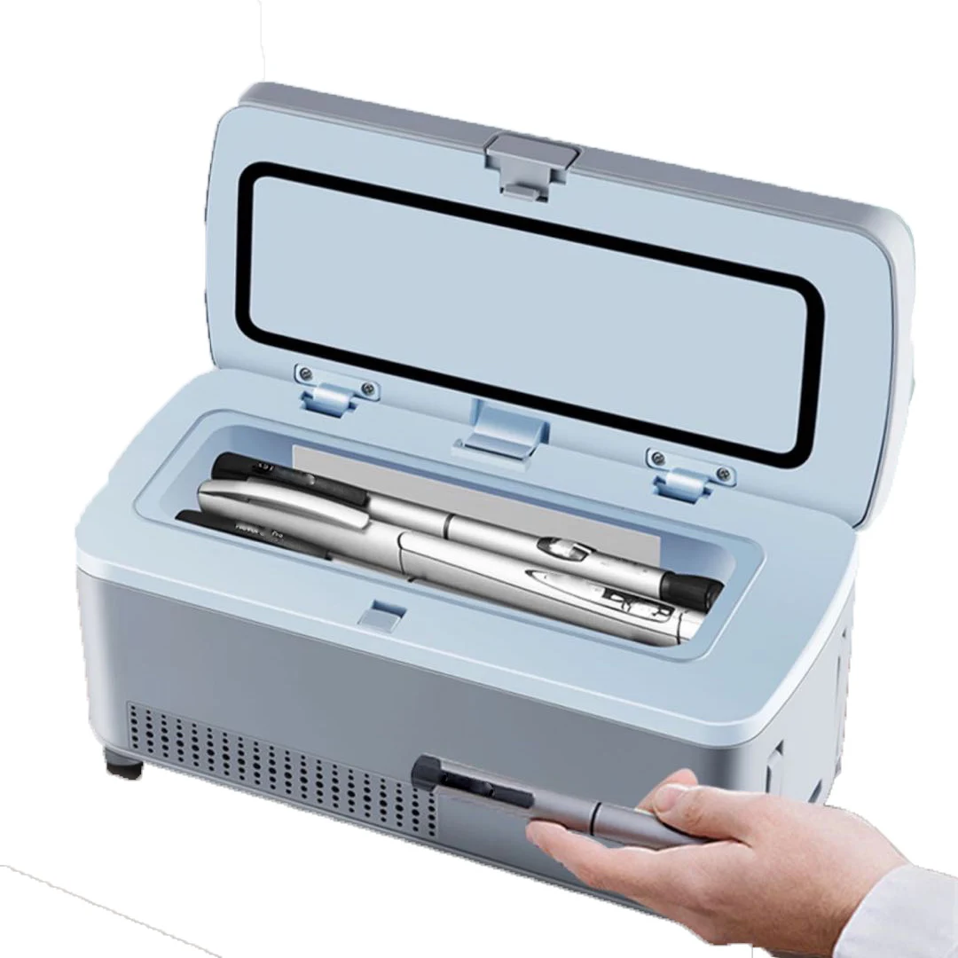 

Mini Battery Powered Vaccine Insulin cooler travel case
