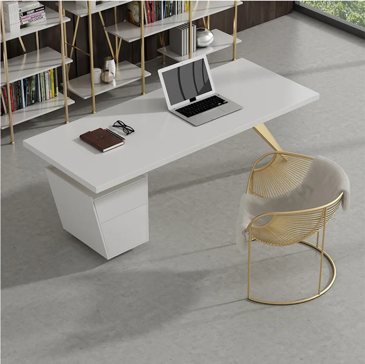 Nordic High End Computer Table New Modern Office Furniture Light Luxury Office Desks Buy