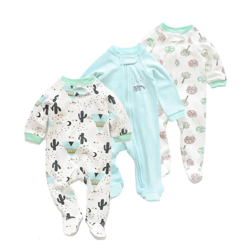 

Wholesale Newborn Baby Baby Onesie Baby Long Sleeves Jumpsuit Clothes Infant Rompers