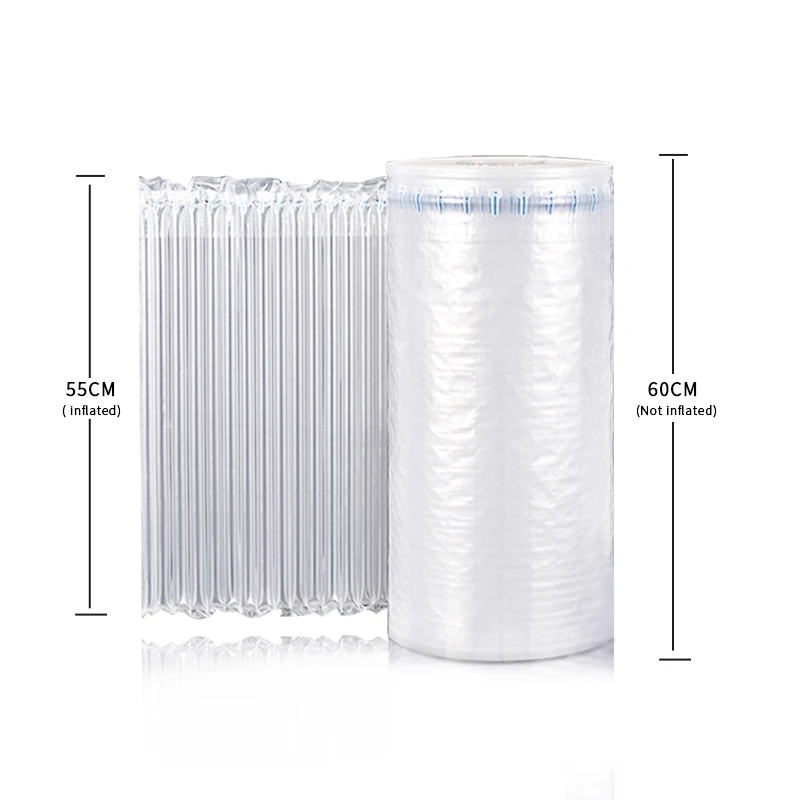 Original Manufacturer's Inflatable Biodegradable Air Cushion Roll Pillow Column Bubble Packaging Machine for Protective Film
