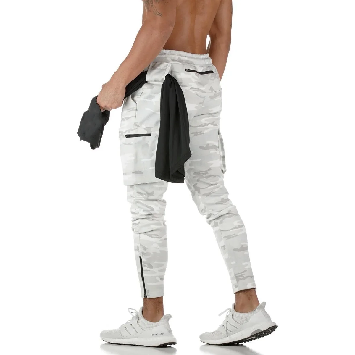 

Vedo GYM Pants Dropshipping 80% Cotton Custom Logo Sportswear Workout Fitness Running Sweatpants Men Jogger Pants Wwith Pockets