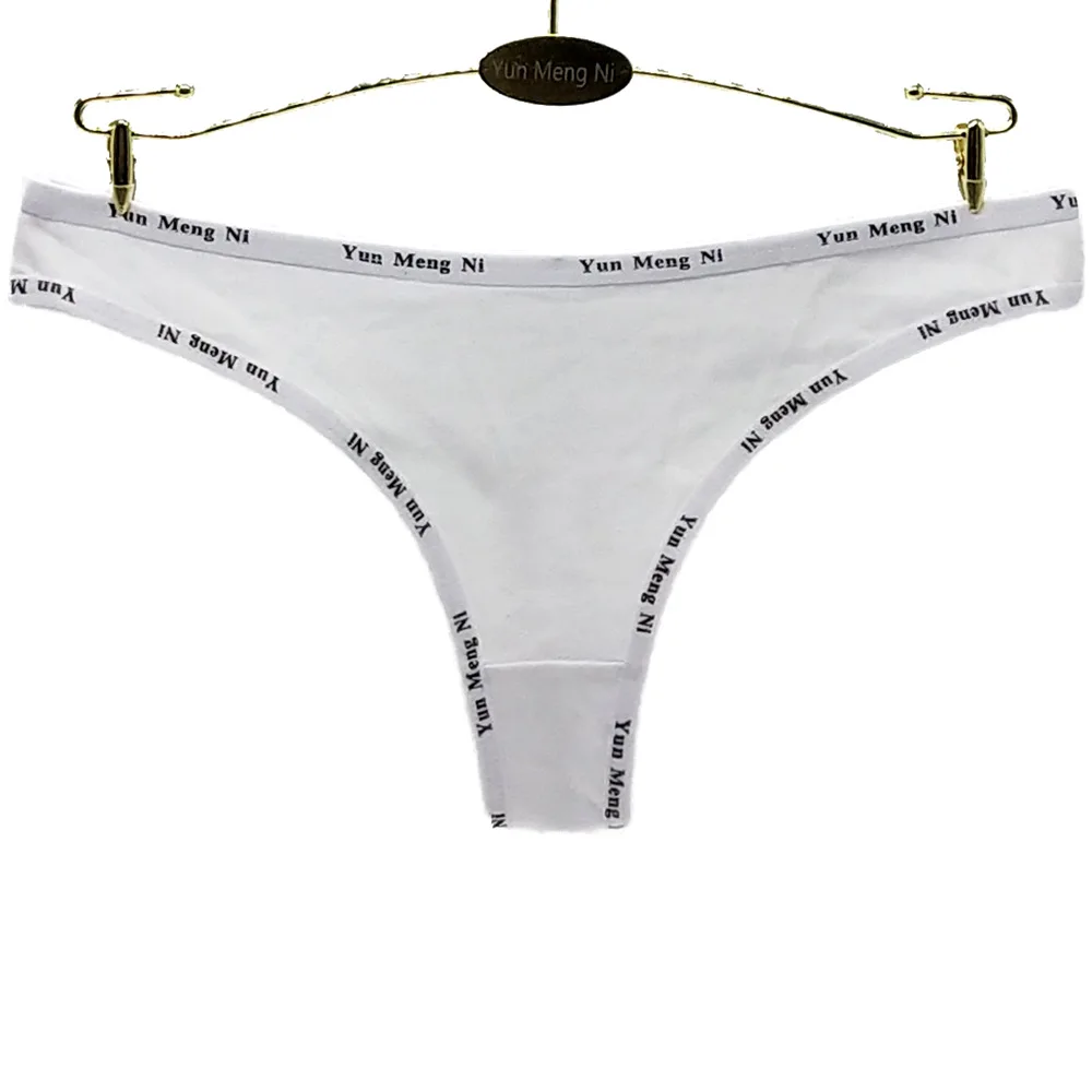 Girls Low Rise Cotton Underwear Women Thong Panties - Buy Women Thong ...