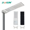 BOSUN High working efficiency ip65 outdoor rainproof 15w 30w integrated all in one solar led street light