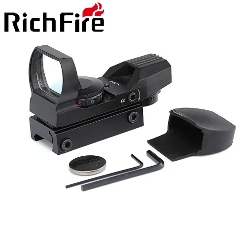 

Red Dot Sight 4 Reticles Red/Green Dot Gun Sight Scope Reflex Sights 1X22X33mm