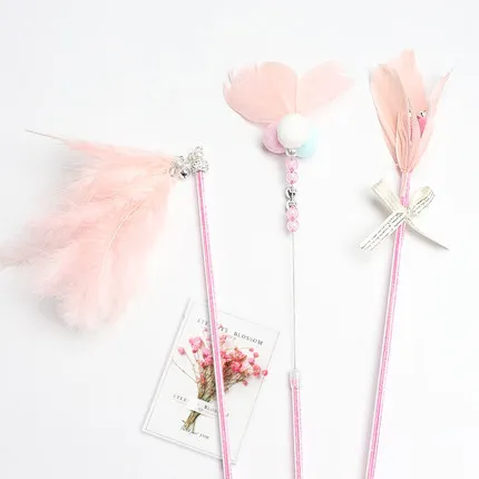 

Wholesale New Cat Teaser Stick Fairy bite-resistant Cat Toy