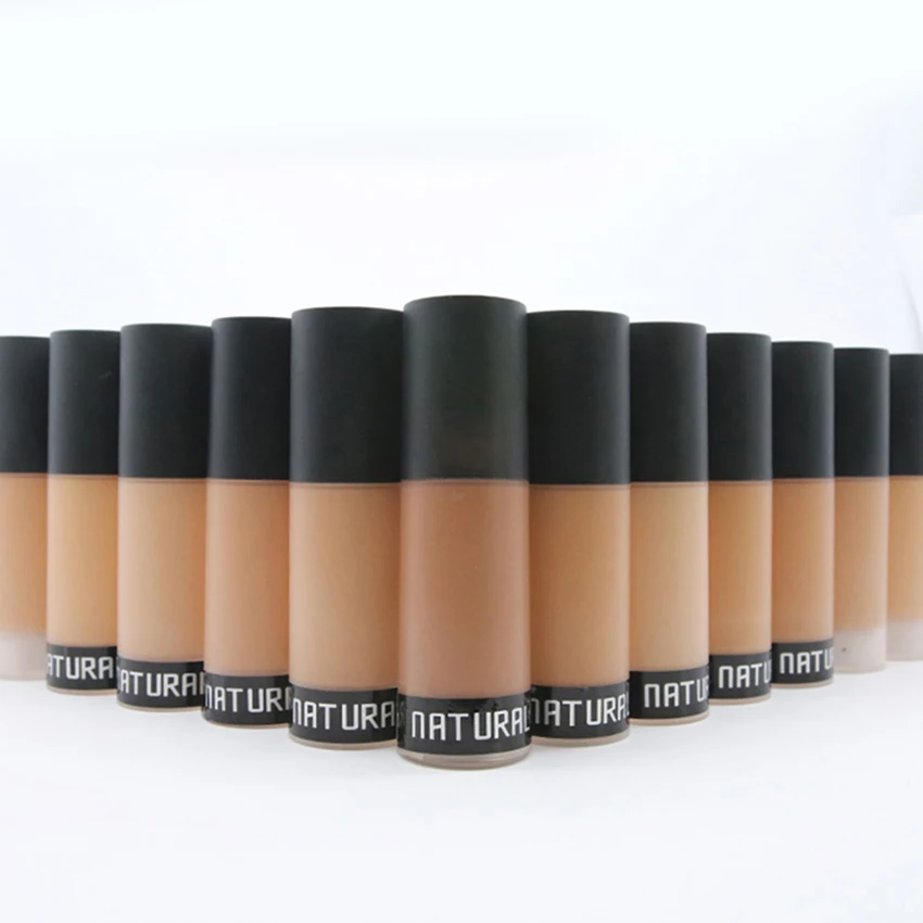 

High Quality Makeup Dark Skin Full Coverage Concealer custom Liquid concealer and foundation, 8 colors(custom)