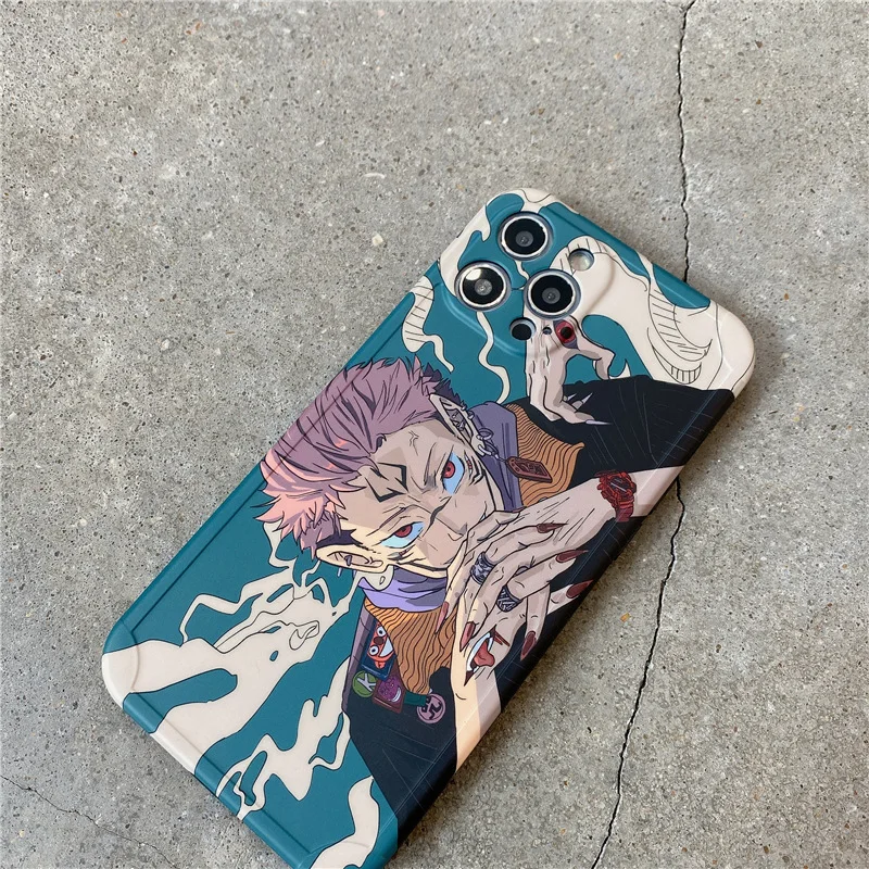 

Anime Jujutsu Kaisen Mobile Phone Case For 7 8plus xr 12pro Phone11