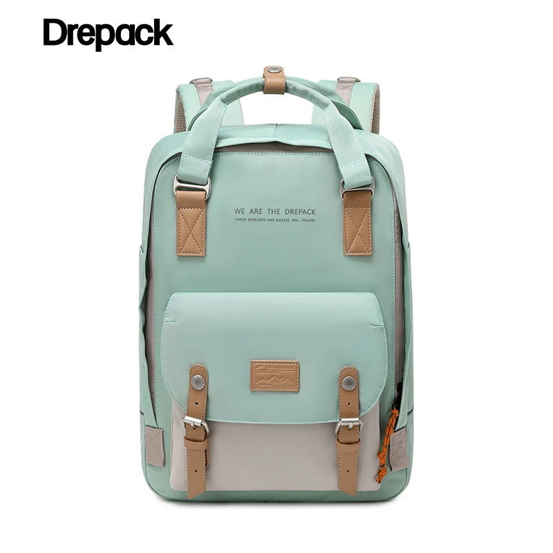

Waterproof travel bag backpack college computer girls backpack mochilas women's laptop backpacks
