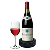 Nero Marquina Marble Round Marble Wine Cooler And Marble Wine Chiller