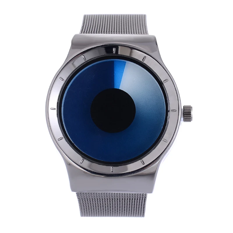 WJ-6222 Men Waterproof Fahion Japan Movement Hot Mesh Belt Watch