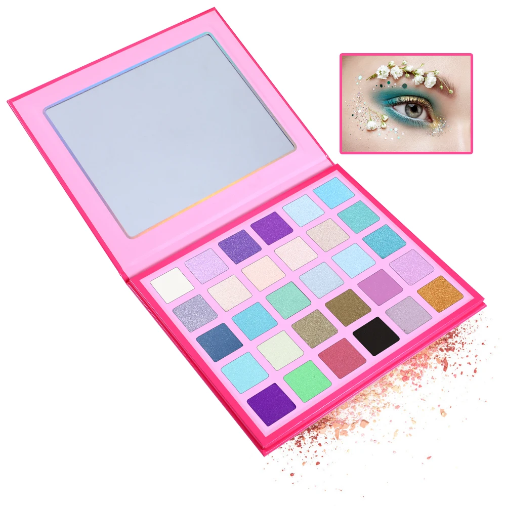 

Private Label Eye Shadow Palette 30 Color Fard a Paupiere Ombretti Makeup Cosmetics Products Beleza High Pigment Eyeshadow Palet