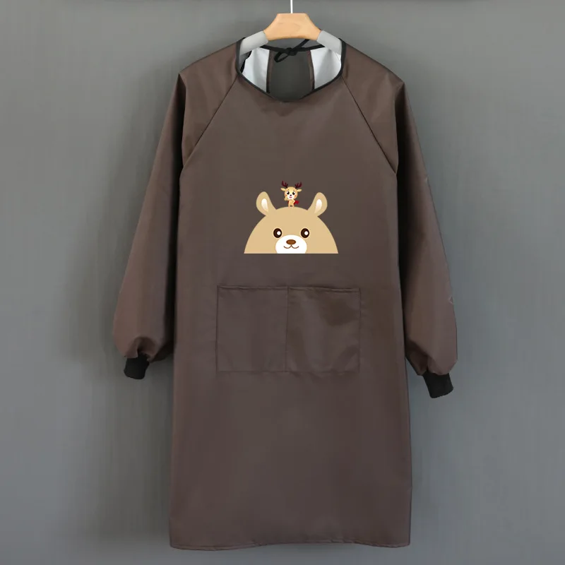 
In stock PVC Oil Proof Water Proof Kitchen bib apron Wholesale 