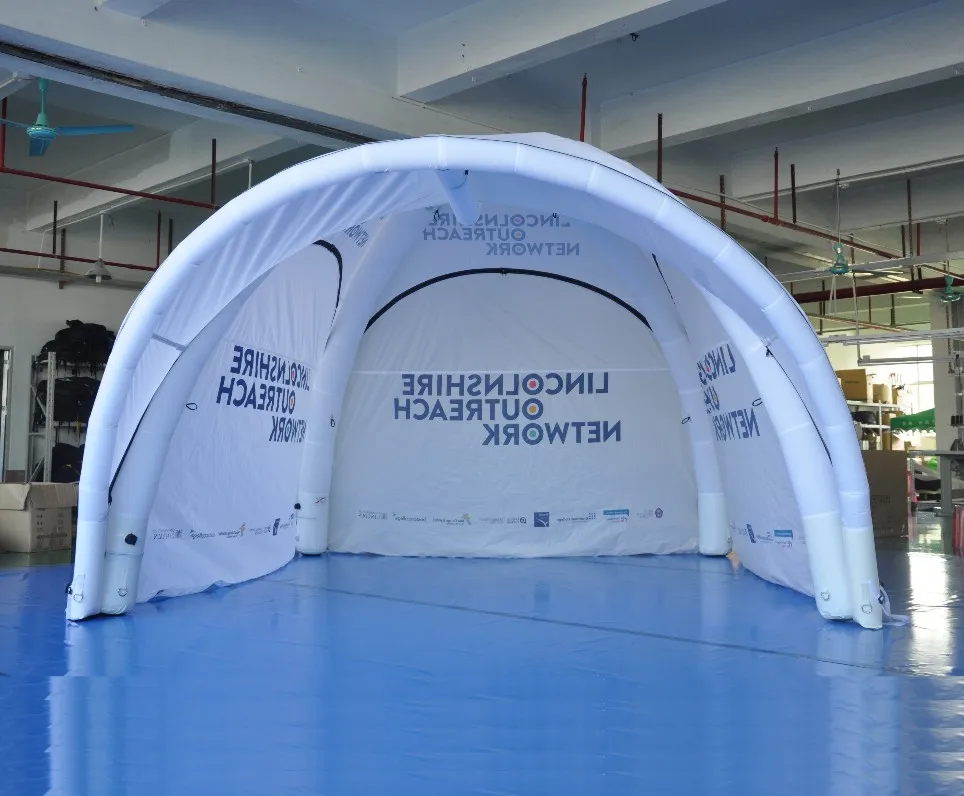 10x10m Custom TPU oxfrod full printing wedding party inflatable tent Werbung aufblasbares Zelt//