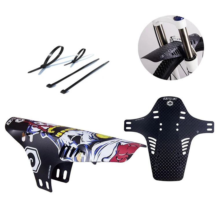 

ENLEE 1pcs MTB Mountain Road Bicycle Fender 26.5cm PP5 Bike Front Rear Mudguard Bicycle Accessories