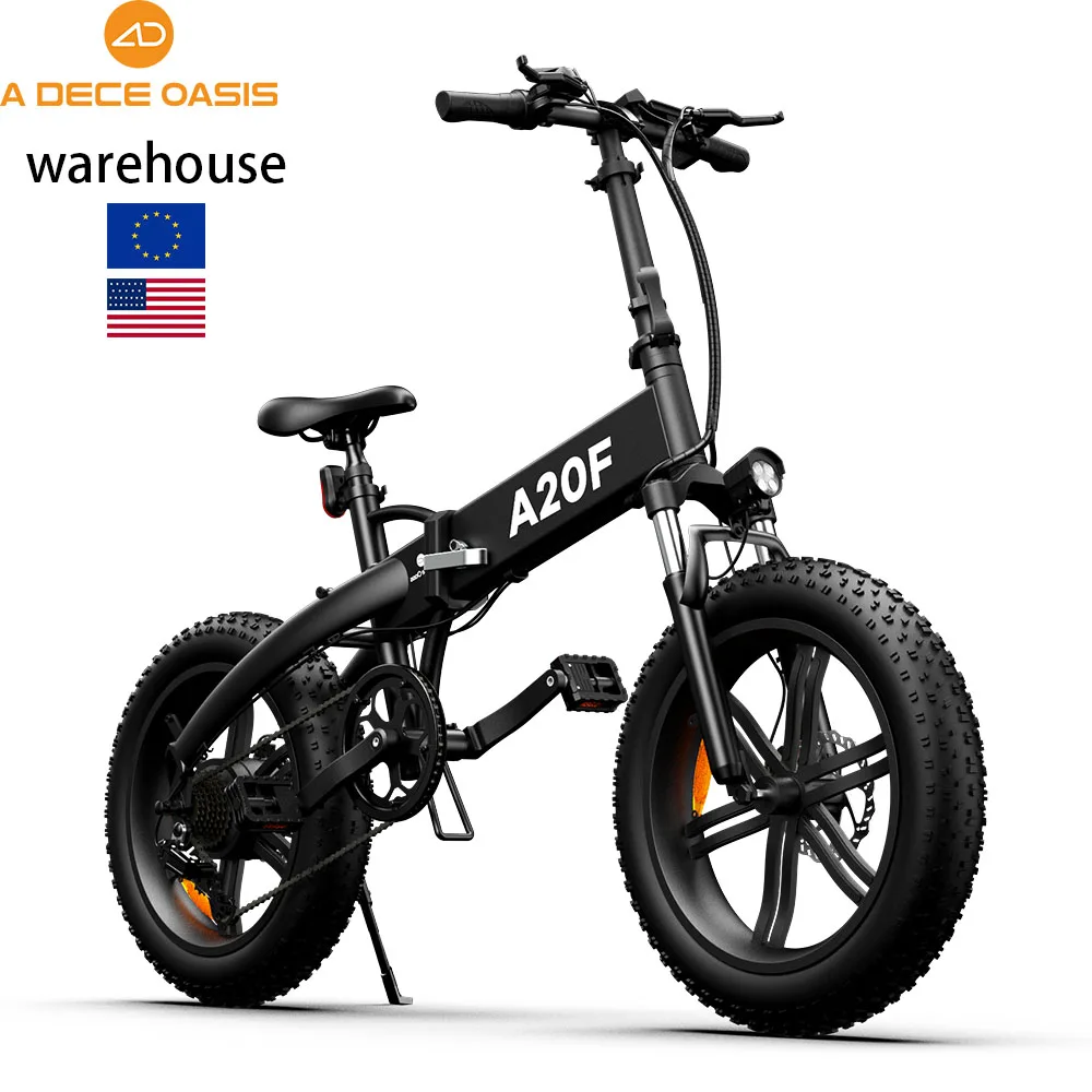 

free shipping dropship UK warehouse door to door ADO A20F folding fat tire electric mountain road bicycle bike ebike electric