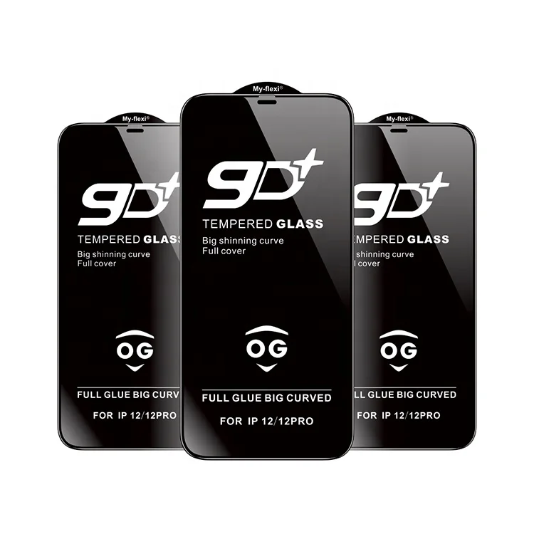 

LOGO Customized Accapted 9D+ Big Curve Tempered Glass Screen Protector Online Technical Support For Iphone, Iph -- b & w other-b
