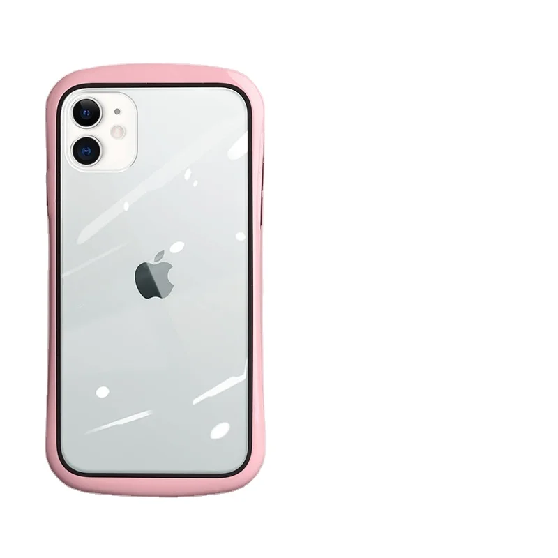 

Creative PC transparent small waist Apple protective case for iPhone 13pro case
