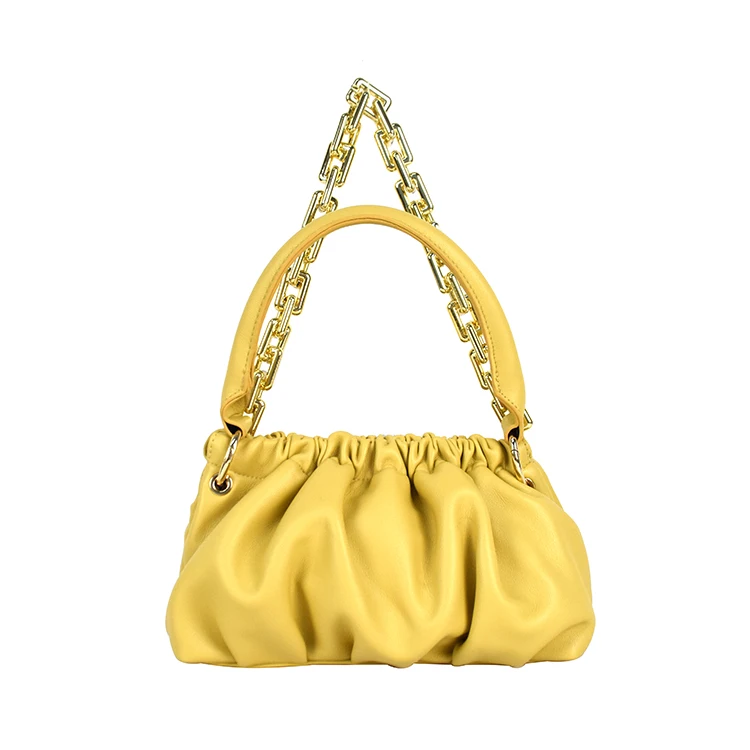 

2021 New Arrival A Main Femme Lady Tote Hand Bag Shoulder Bags Women PU Ruched Purses Handbags For Women