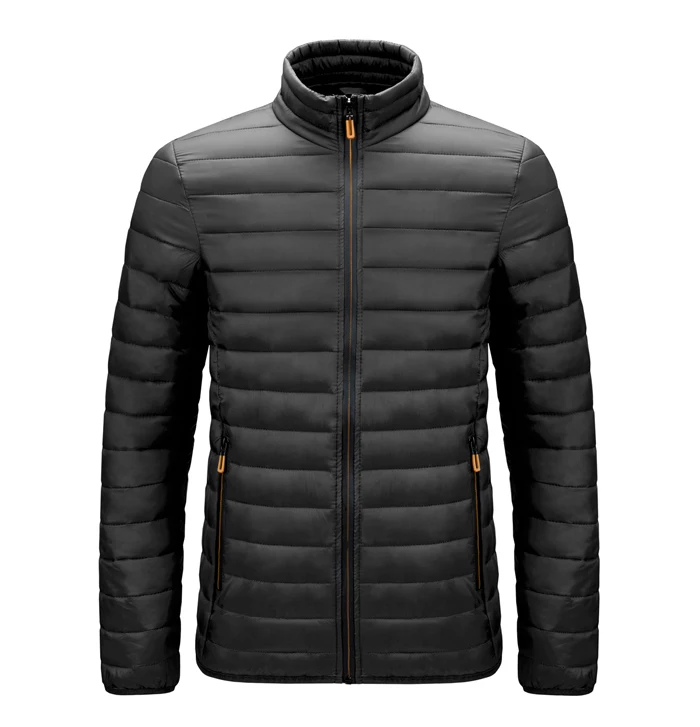 

Stand collar Winter Light Weight men's jackets