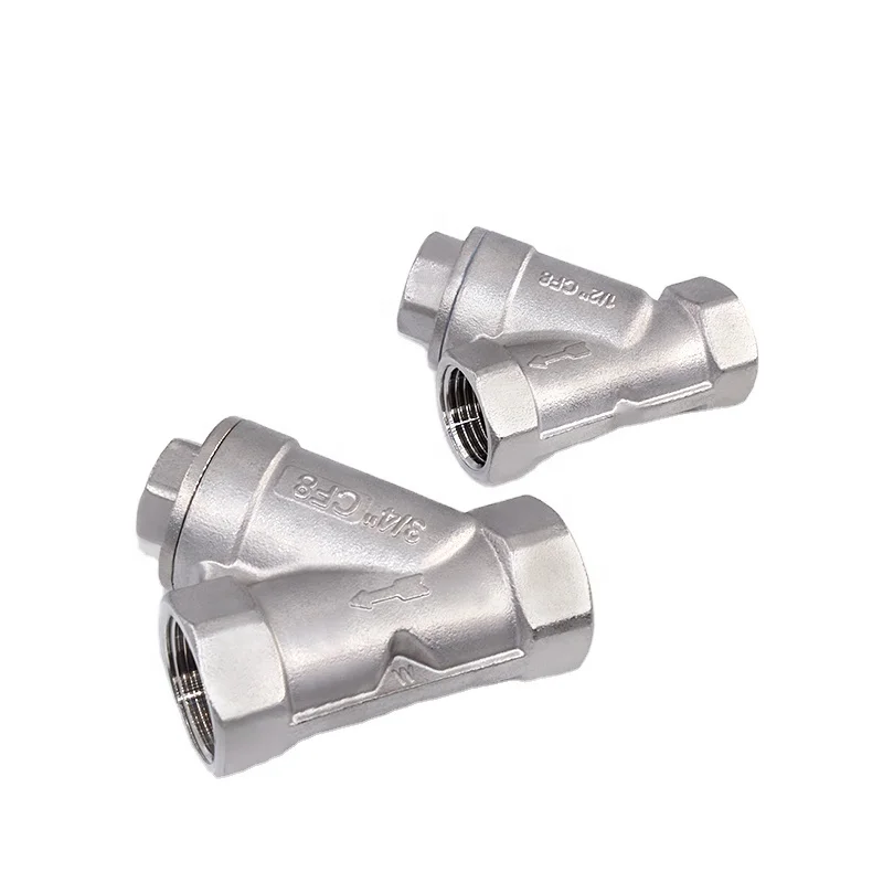 

Factory hot sale Tri Clamp Ferrule Connection Sanitary Stainless Steel DIN/3A/SMS Y-type Filter