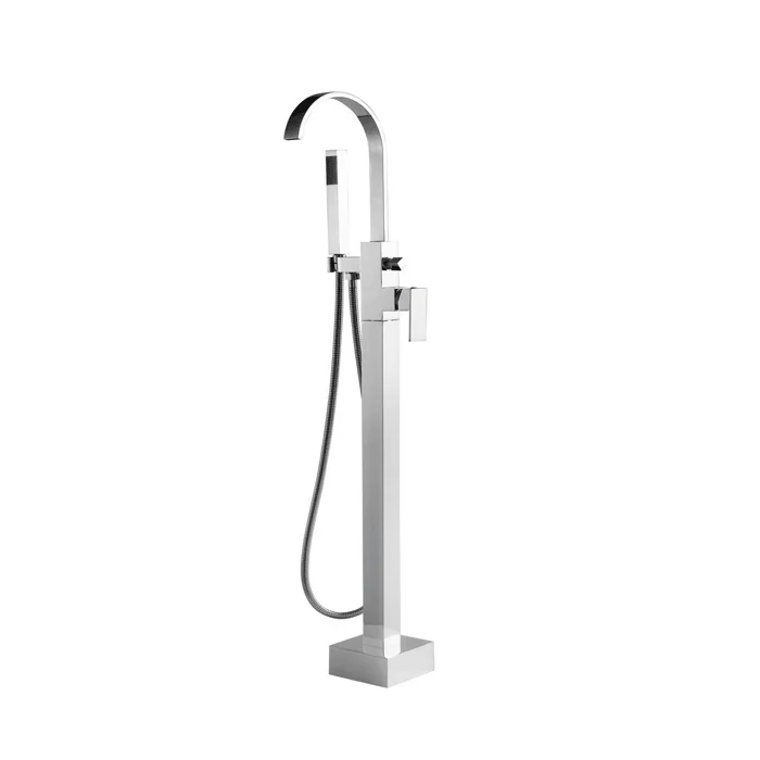 
Modern design freestanding bathtub faucet 