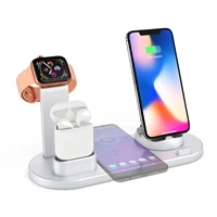 

Wireless Charger 4 in 1 Wireless Charging Dock Compatible for Apple Watch 5 for Airpods Charging Station Fast Wireless Charging