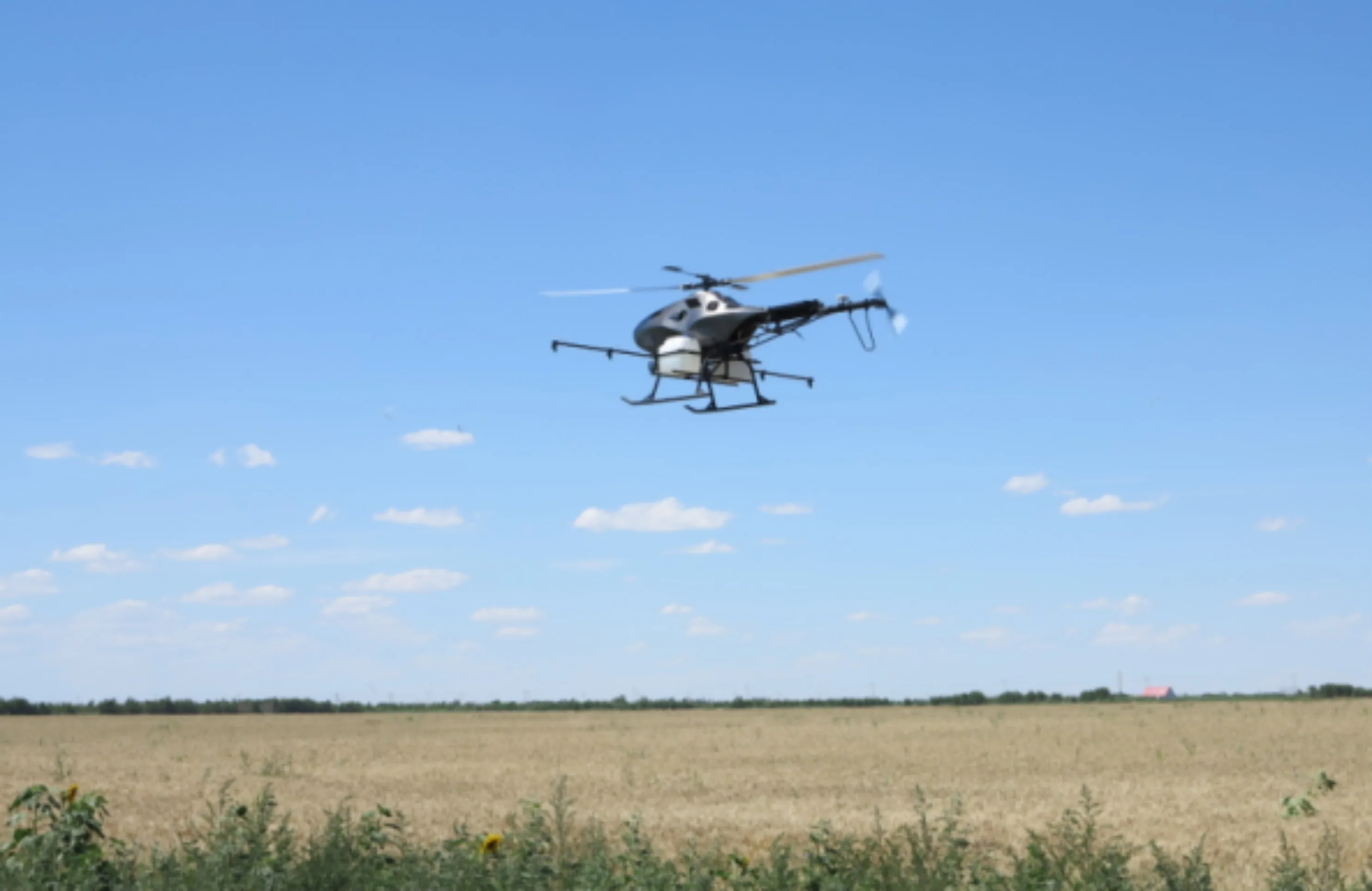 Petrol Engine Heavy Payload Of 100kg Helicopter For Commercial And