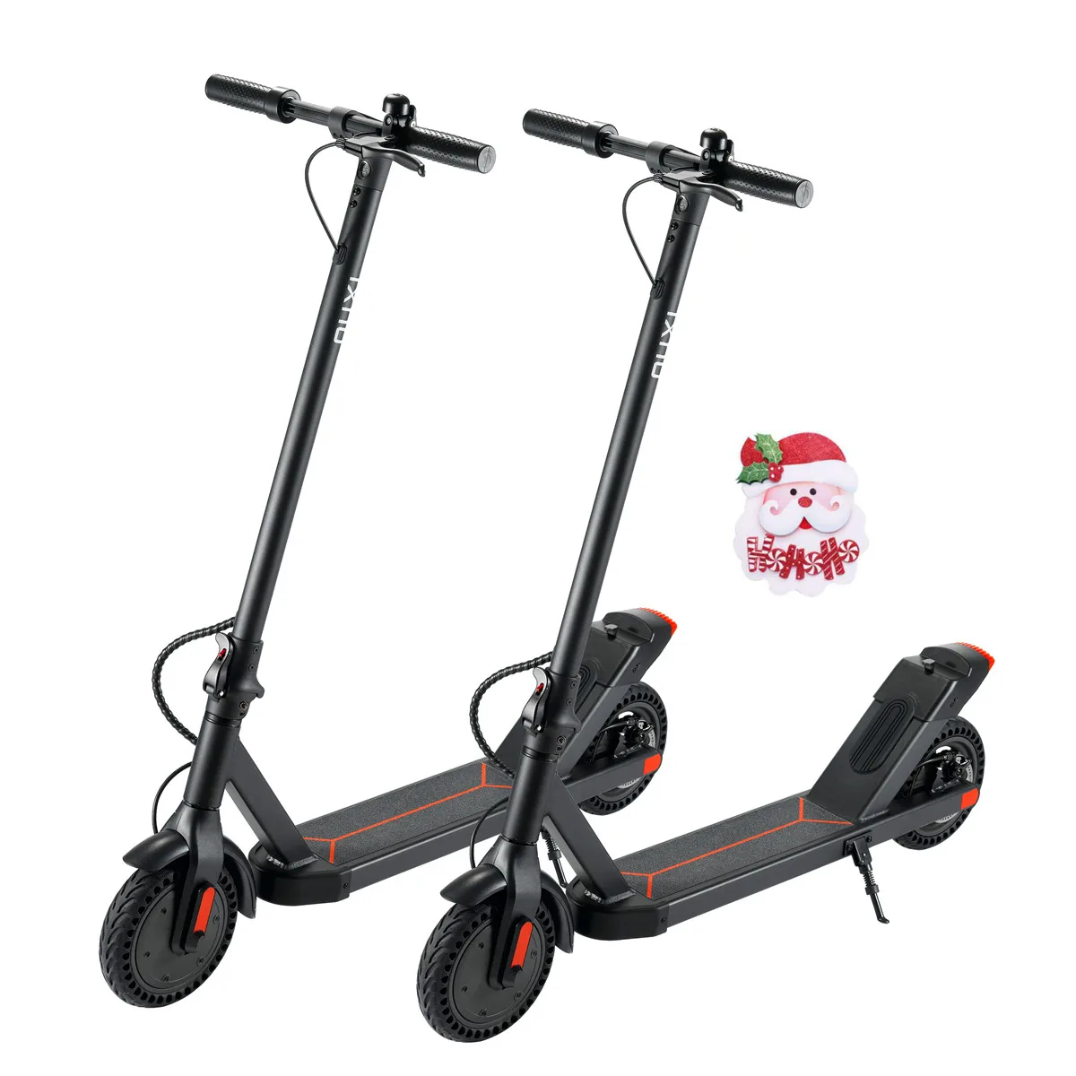 

8.5 Inch Long Distance Skateboard Adult Mobility Folding Motor Electric Scooters, Black,white