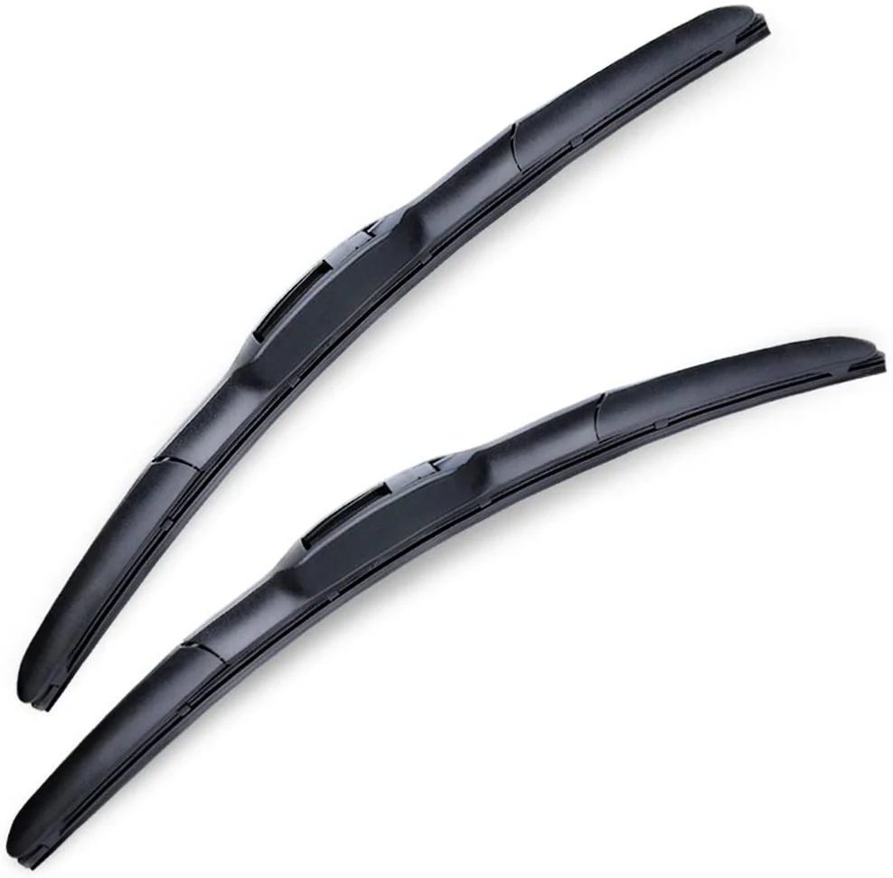 

Easy To Use 2Pcs Set Durable Car Windshield Wiper Blades Front Side Windscreen Wipers for MAZDA 6