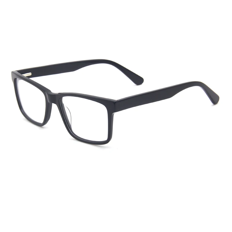 

High end design fashion spectacle round acetate blue light eyewear frame