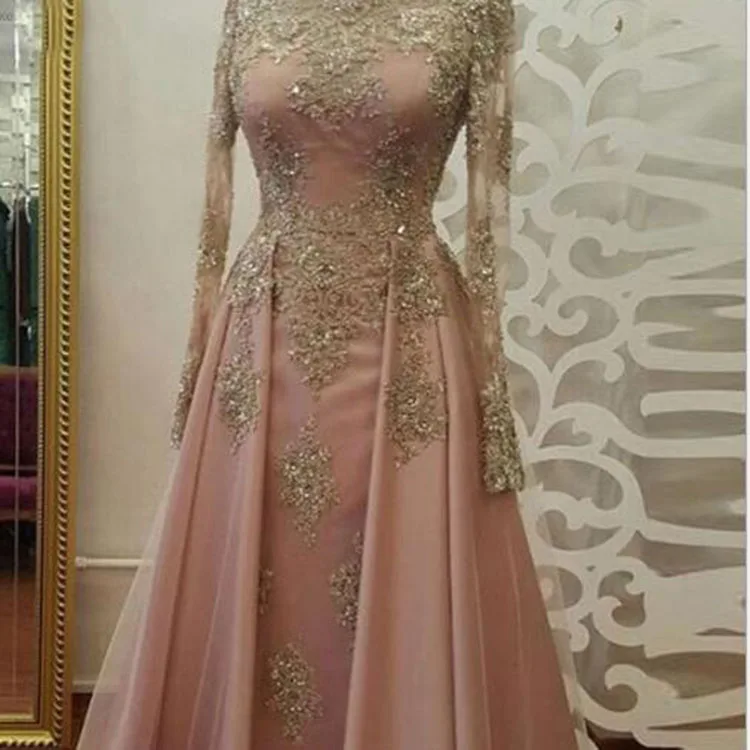 

2020 Fashion Saudi Arabia Evening Dresses Women Kaftan Dubai Moroccan Long Muslim Formal Evening Gowns