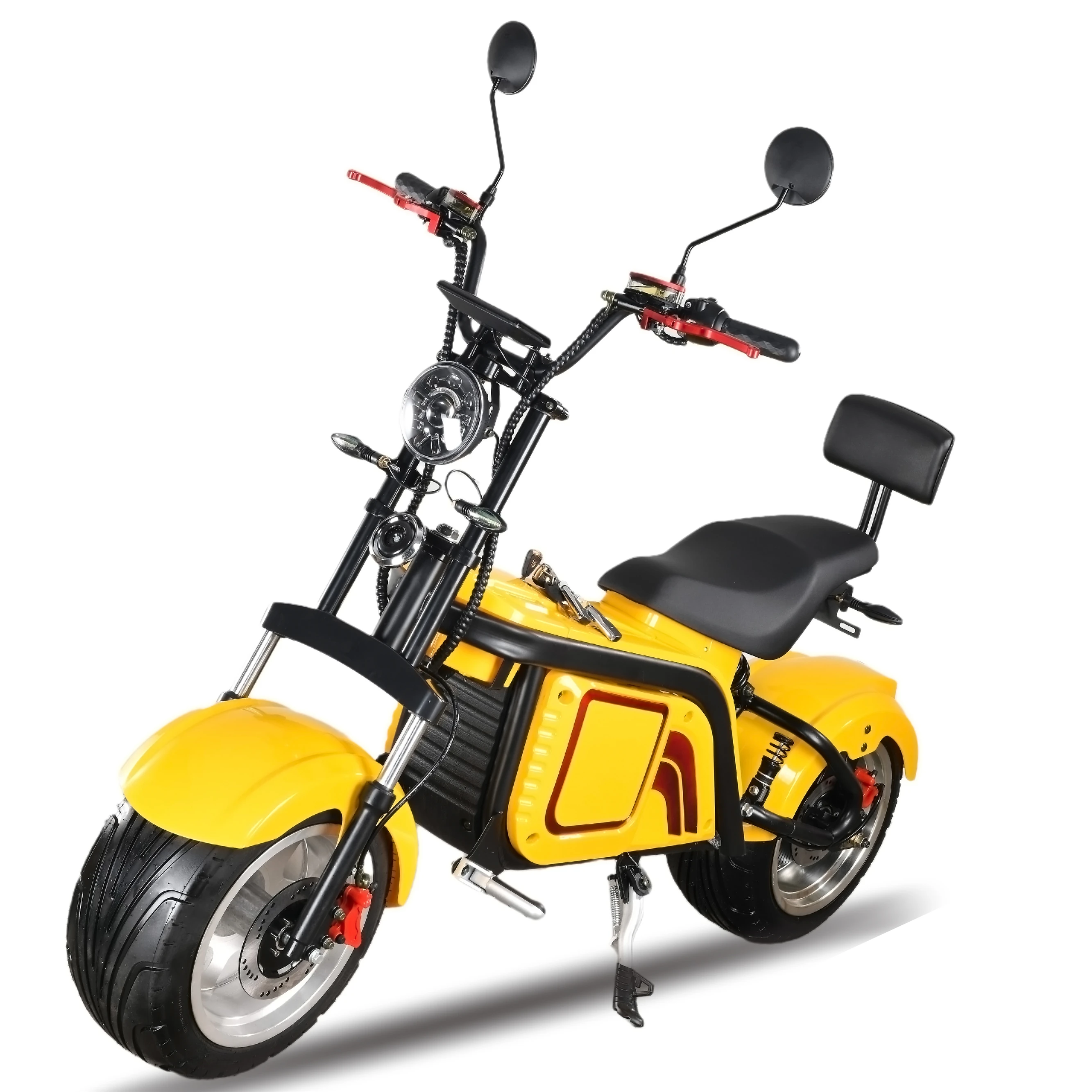 

Model CP-3.0 Good Look 3 Wheel Electric Tricycles Scooters COC/EEC Certificate 2000W 12AH/20AH/40AH Double Seat Citycoco Adults