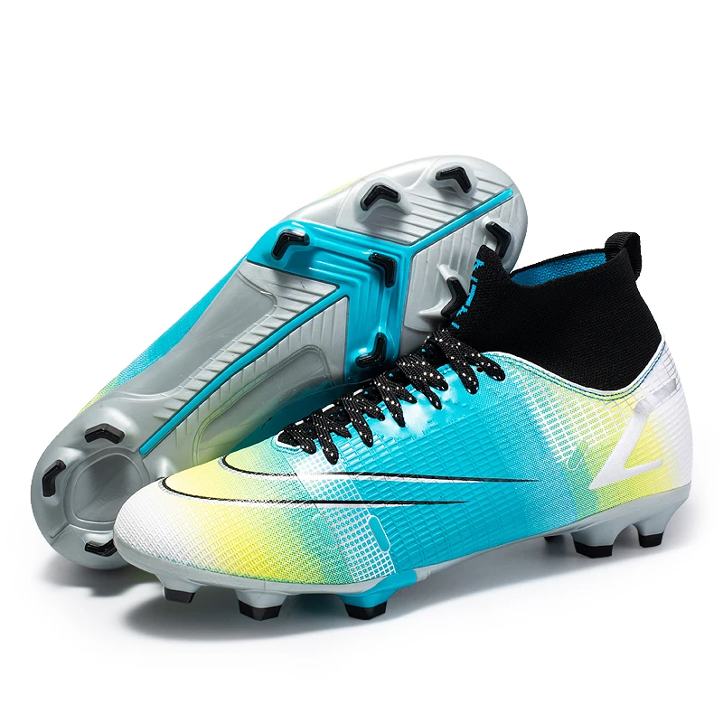 

New Amazon Hot Cheap Men Turf Outdoor Football Shoes Chuteiras Sepatu Bola Indoor Soccer Shoes For Men
