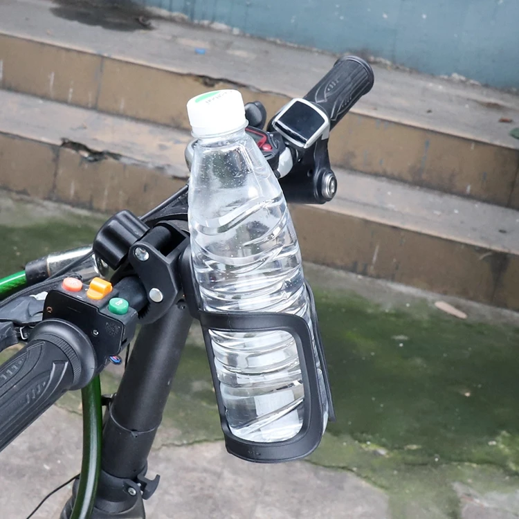 360 Degrees Rotation Drink Water Bottle Cages Stroller AumoToo Bike Cup Holder 