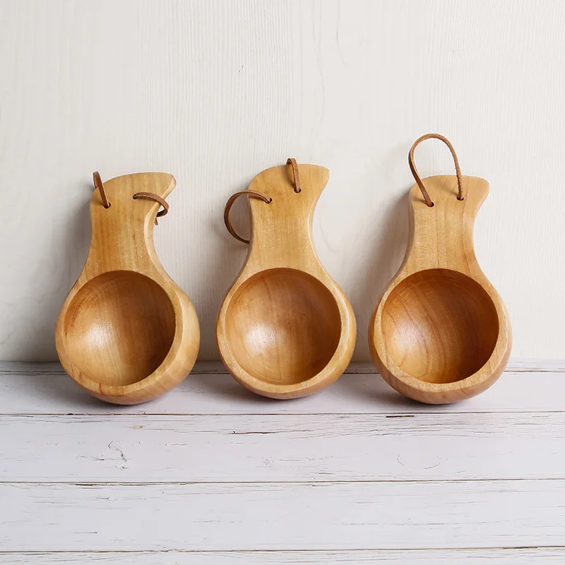 

Handmade Wooden Craft Kuksa Cup for Drinking