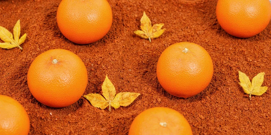Assorted Orange Spices in Bowls